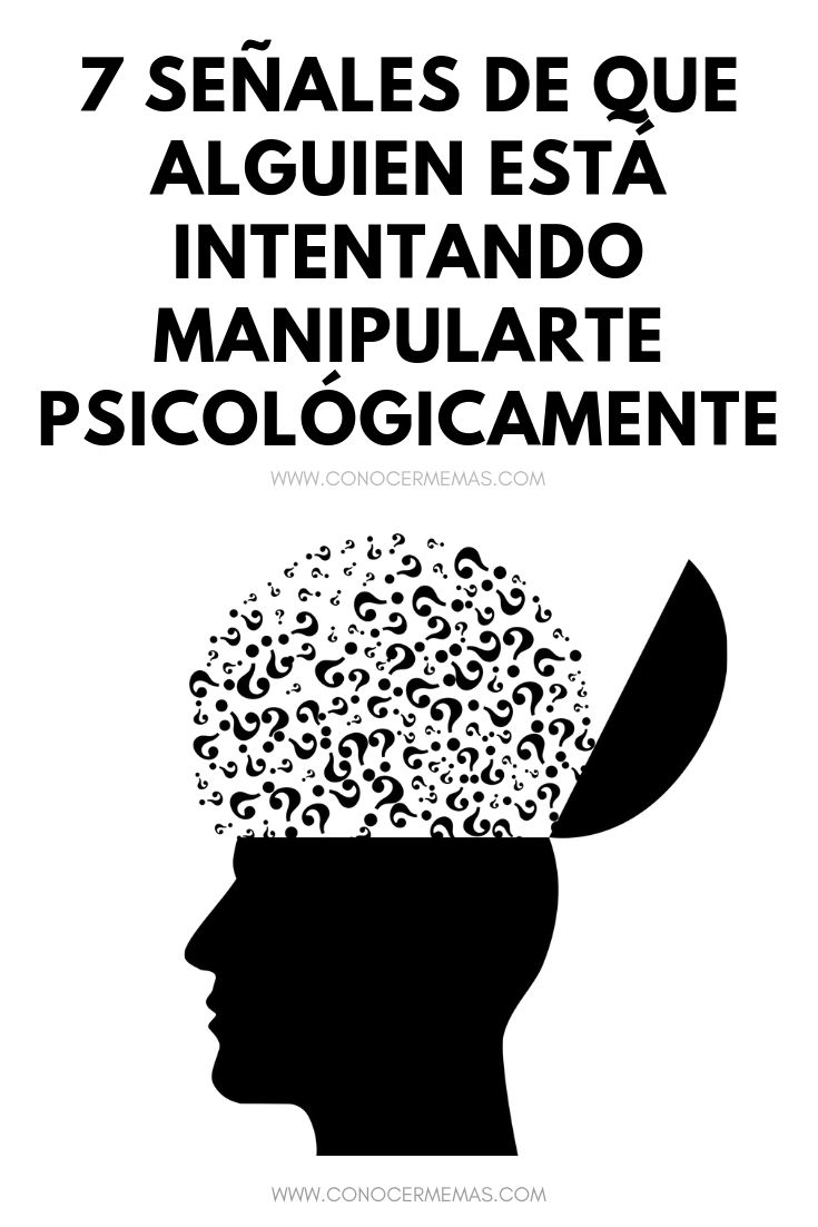 7 señales de que alguien está intentando manipularte psicológicamente