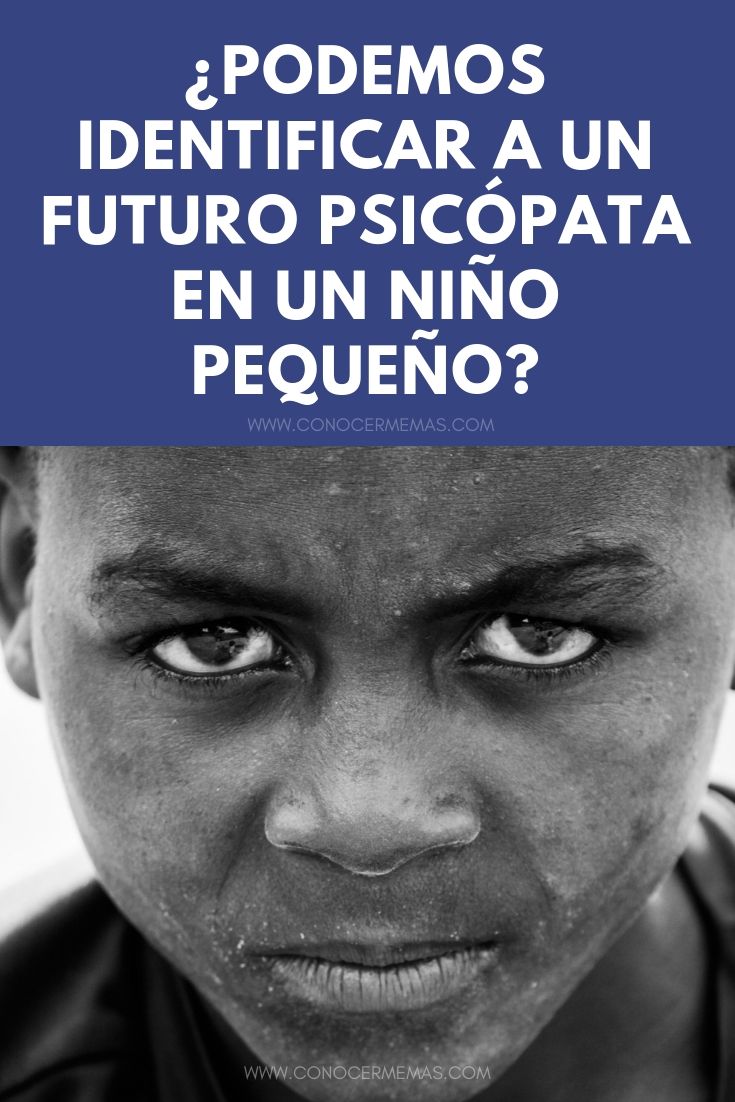 ¿Podemos identificar a un futuro psicópata en un niño pequeño?