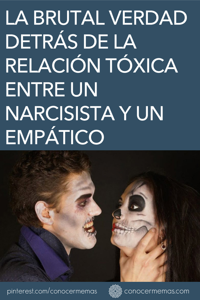 La brutal verdad detrás de la relación tóxica entre un narcisista y un empático