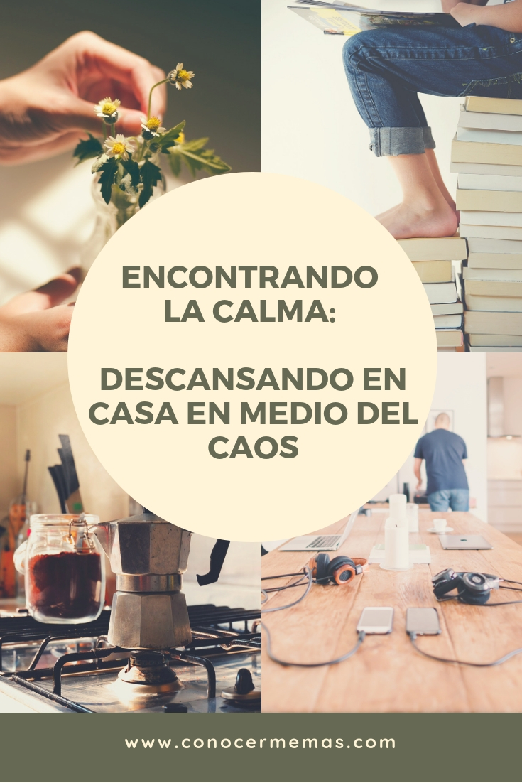 Encontrando la calma: descansando en casa en medio del caos