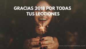 Gracias 2018 por todas tus lecciones 1