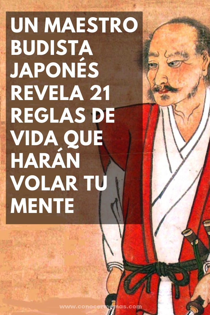 Un maestro budista japonés revela 21 reglas de vida que harán volar tu mente