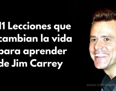11 Lecciones que cambian la vida para aprender de Jim Carrey