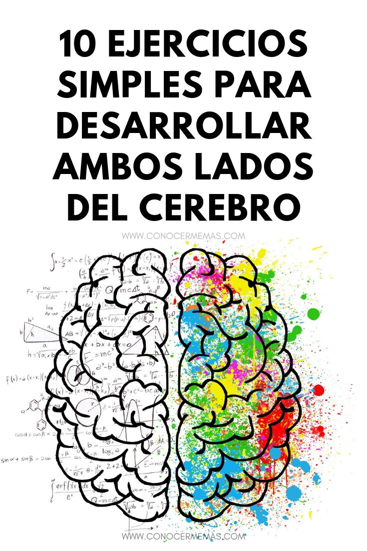 10 ejercicios simples para desarrollar ambos lados del cerebro