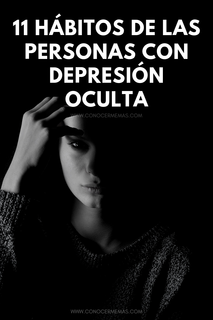 11 hábitos de las personas con depresión oculta