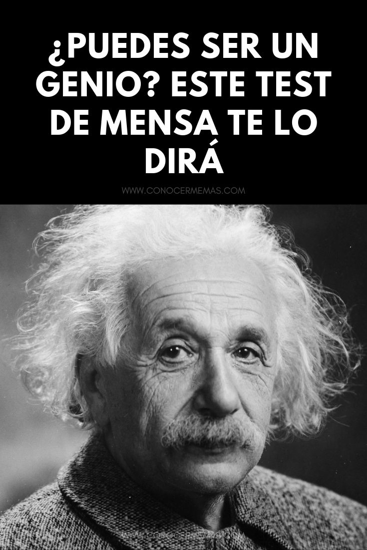 ¿Puedes ser un genio? Este test de Mensa te lo dirá