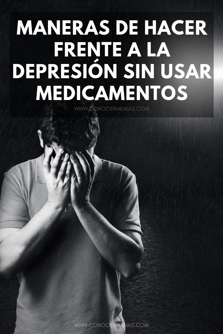 Maneras de hacer frente a la depresión sin usar medicamentos