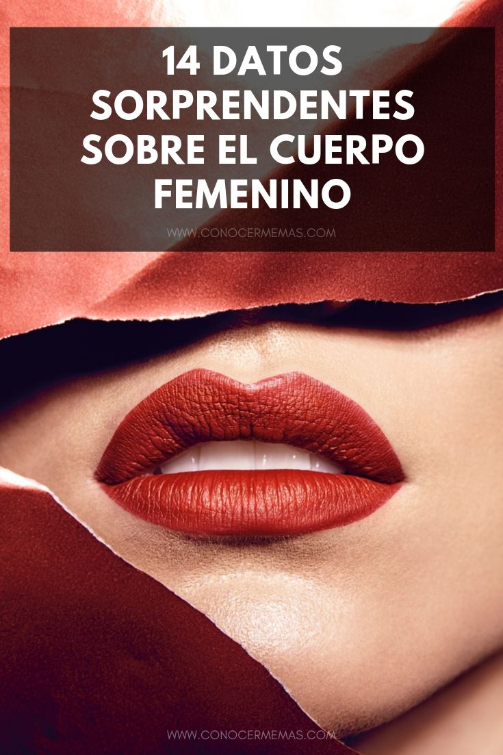 14 Datos sorprendentes sobre el cuerpo femenino