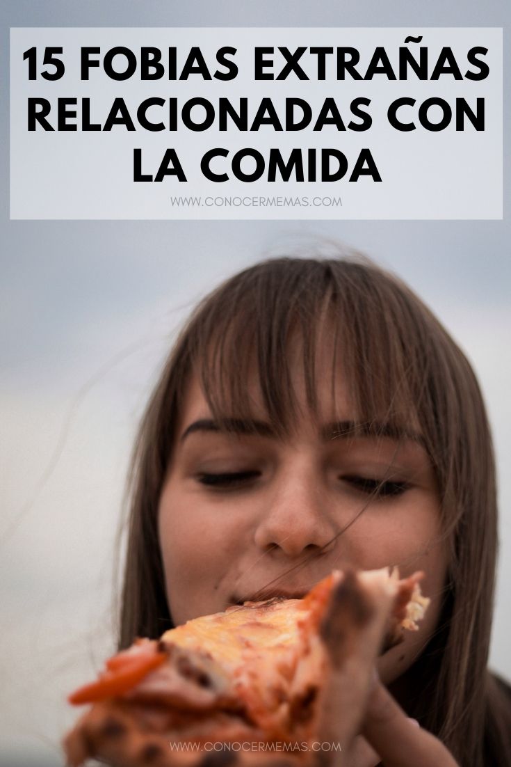 15 Fobias extrañas relacionadas con la comida