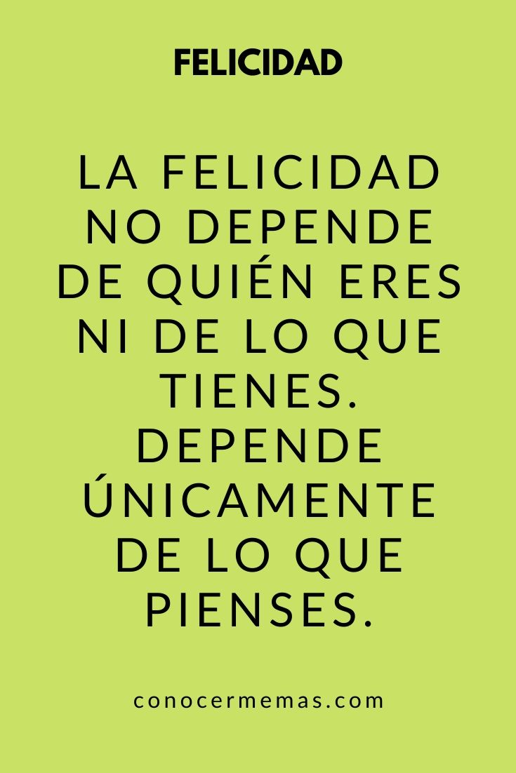 Frases de felicidad