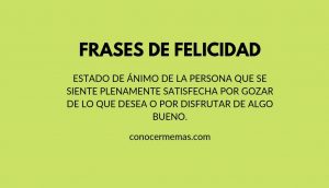 Frases de felicidad