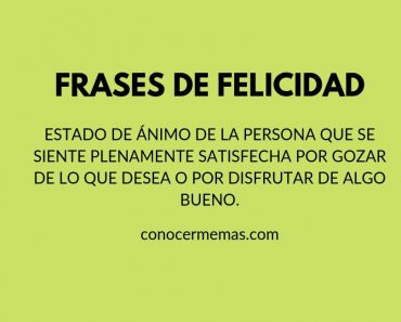 Frases de felicidad