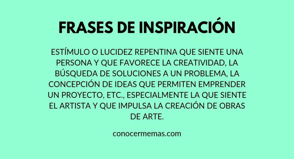 Frases inspiradoras