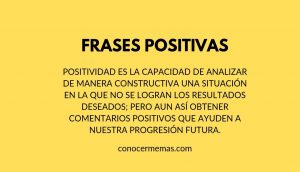 Frases positivas
