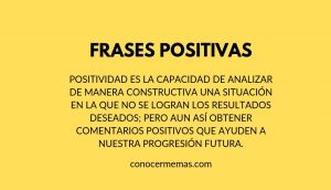 Frases positivas