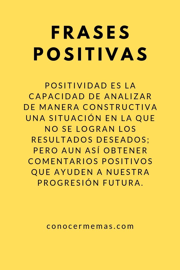 Frases positivas