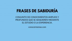 Frases de sabiduría