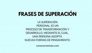 Frases de superación