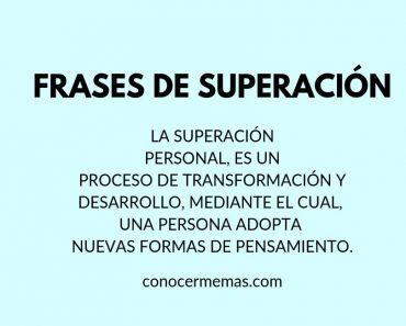 Frases de superación