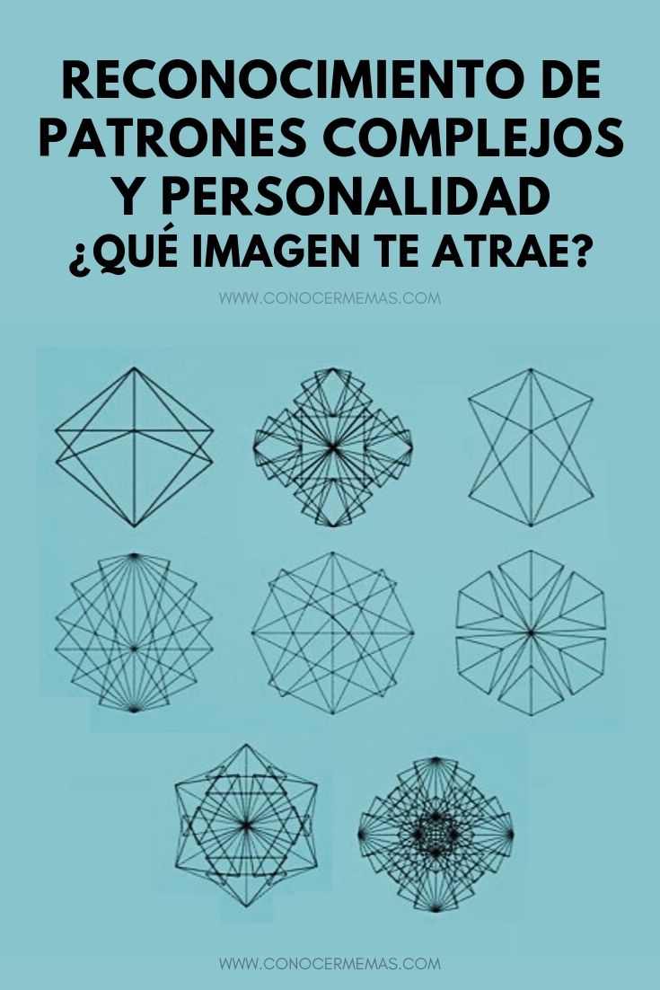 Reconocimiento de patrones complejos y personalidad: ¿Qué imagen te atrae?