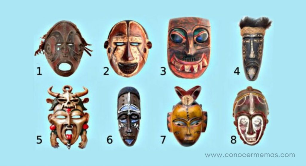 Elige una máscara espiritual tribal para revelar qué tipo de persona eres