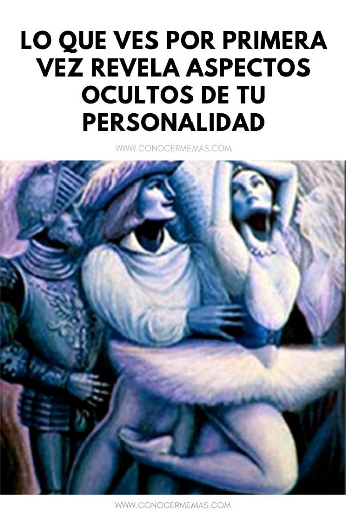 Lo que ves por primera vez revela aspectos ocultos de tu personalidad ...