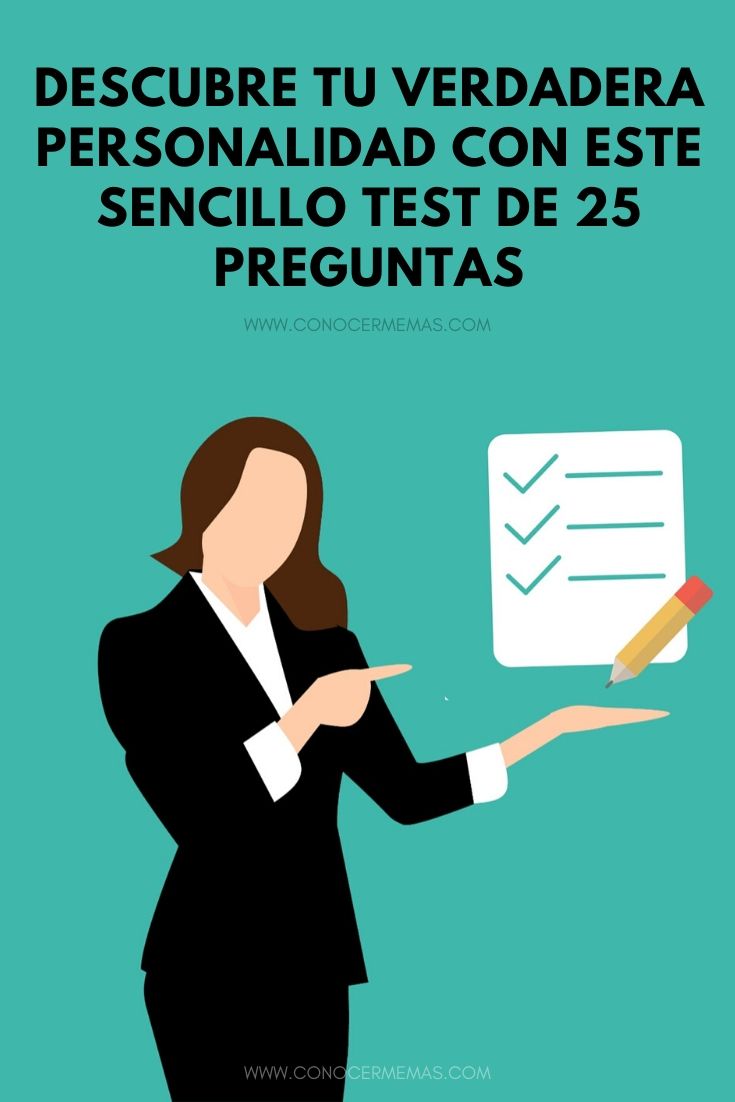 Descubre tu verdadera personalidad con este sencillo test de 25 preguntas