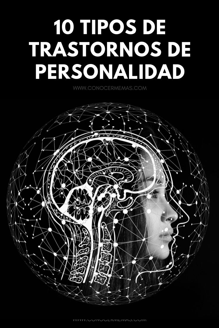 10 Tipos de trastornos de personalidad